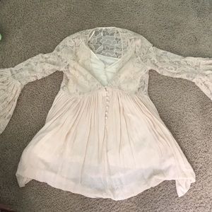 Bohemian Cream Dress - Free People